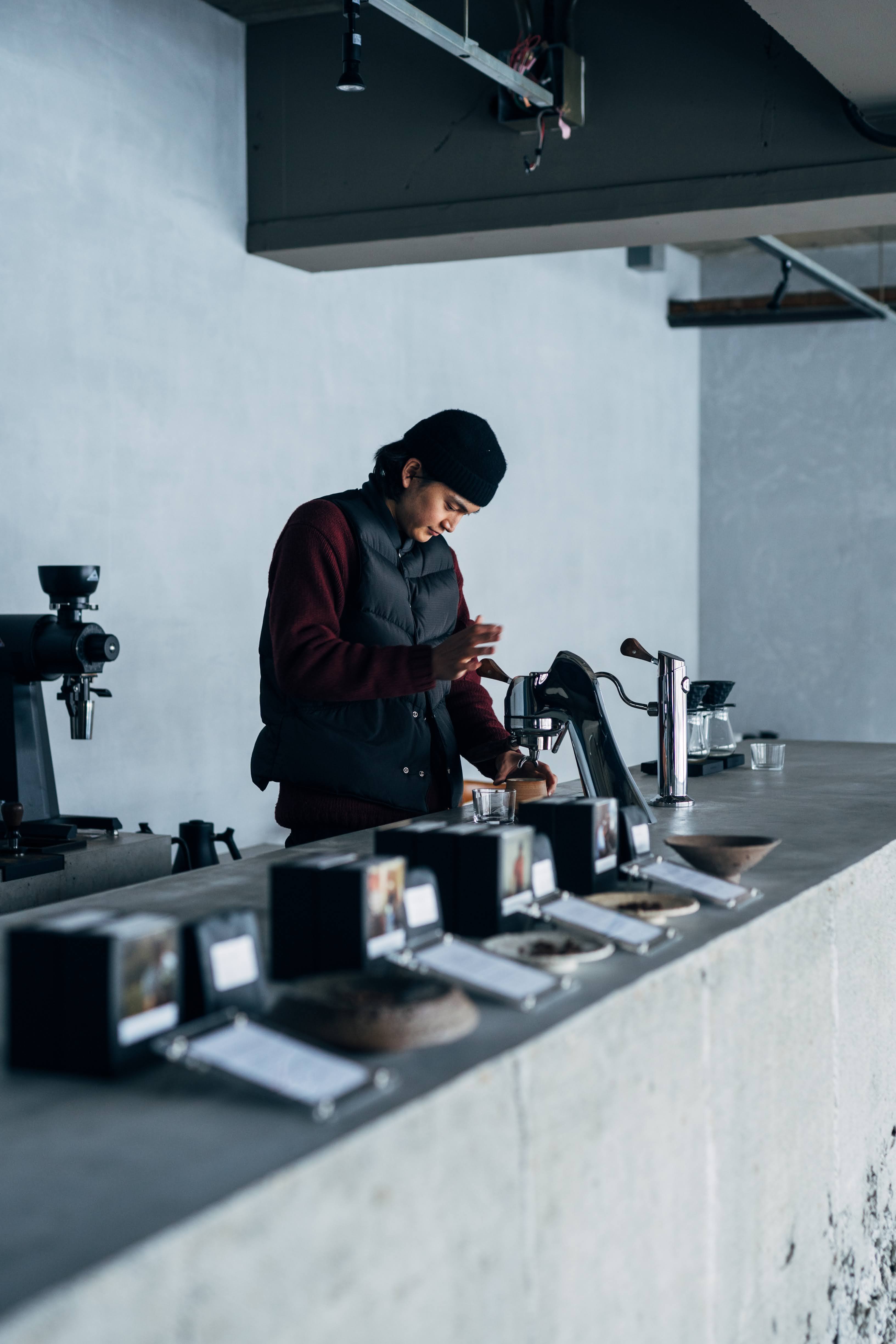 haiz coffee TAKAYAMA の店内 2